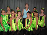 Tanzgruppe russian dancers