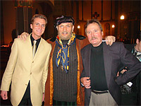 Ivan Rebroff mit Johannes und David Schmidt