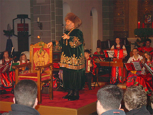 Ivan Rebroff zusammen mit dem Druschba-Orchester